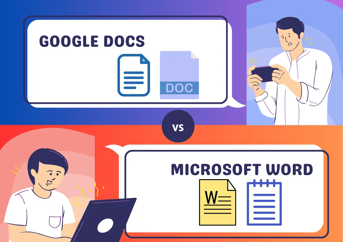 Google Docs vs Microsoft Word comparison