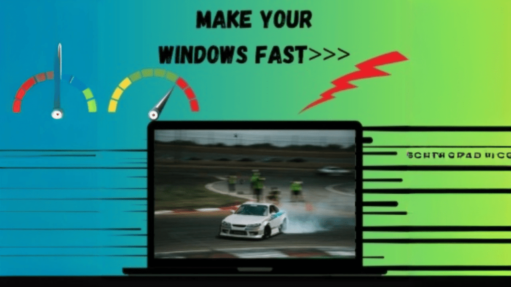 How to speed up Windows laptop